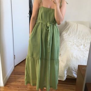 Ajaie Alaie “chica” dress in wasabi - size M
